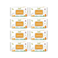 8 Paquetes Toallitas Húmedas Aiwibi 99.9% Agua Con Fibra De Papaya 672 Unidades