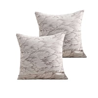 Genérico - Pack De 2 Fundas De Cojines Diseño Hoja 45Cm X 45 Cm C3