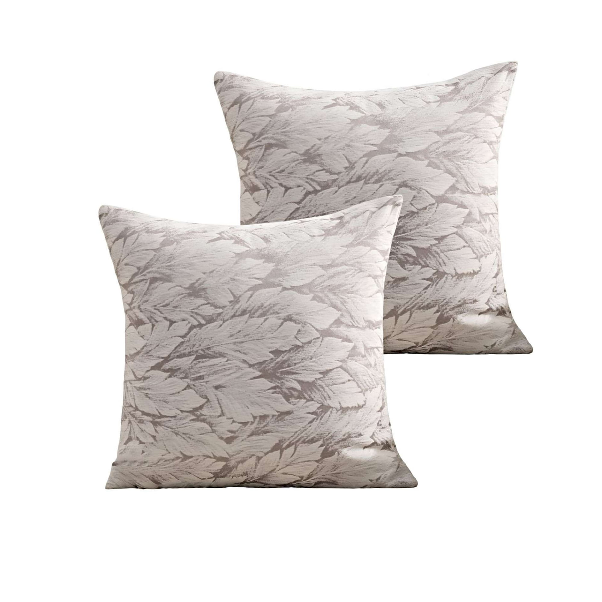 Parati - 2 Fundas De Cojines Diseño Hoja 45cm X 45 Cm A