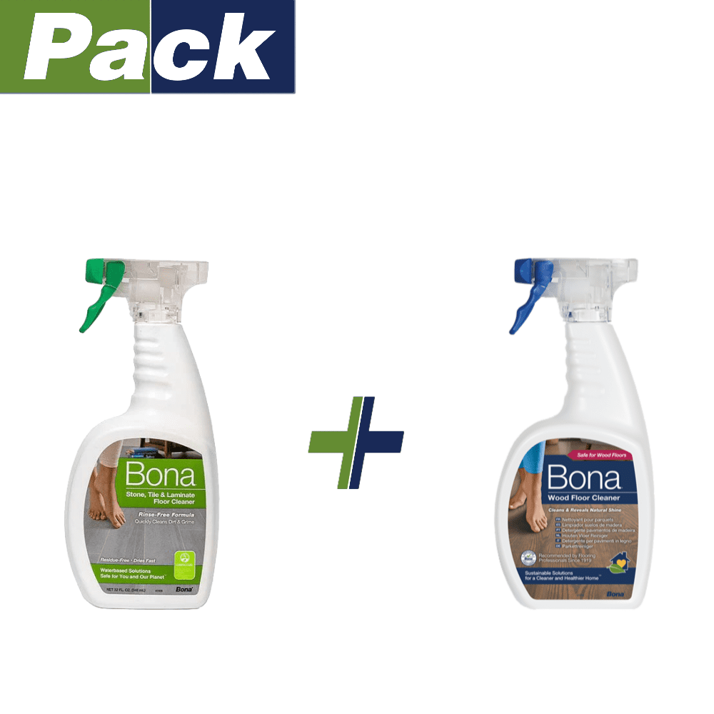 Pack Limpiadores Pisos De Madera Y Duros 2 X 946 Ml Bona