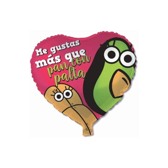 CARNAVAL ONLINE GLOBO FOIL ME GUSTAS MAS QUE