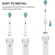 thumbnail image 5 of Pack 8 Cabezales Repuesto Cepillo Compatible Con Oralb Braun, 5 of 7