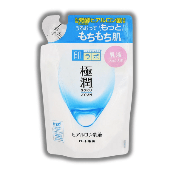 Recambio de leche hidratante Rohto Mentholatum Hada Labo Gokujyun 140 ml