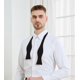 thumbnail image 3 of Corbata de moño PenSee Silk 98,5 cm negra autoajustable, 3 of 6