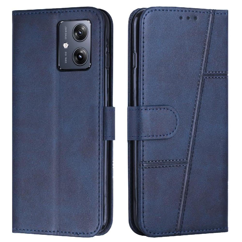 Foxdock - Funda Flip Para Moto G54 – Carcasa Delgada Y Resistente A Impactos Con Soporte Para Uso Diario Y Profesional