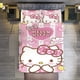 thumbnail image 1 of Pink Hello Kitty Comforter Twin SizeComforter Set for Kids Girls3Pcs Bedding Set Printed Comforter with 2 PillowcasesDown AlternativeSoft and Lightweight Bed Sheets, 1 of 5