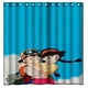 thumbnail image 1 of Cortina de ducha City Of Sky con ganchos (60 x 72 pulgadas), 1 of 3