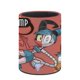 thumbnail image 3 of Mi Vida como Robot Adolescente-theme Cylinder Pen Holder Pencil Organizer with Flannel Lining PVC Leather Material Cardboard Base for study work 10*8CM, 3 of 6