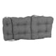 thumbnail image 2 of Cojín para silla Blazing Needles, microgamuza, 56 x 114 cm, color gris acero, 2 of 2