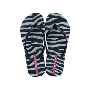 Sandalia Mujer Rosa/Negro Trendy Print Ipanema