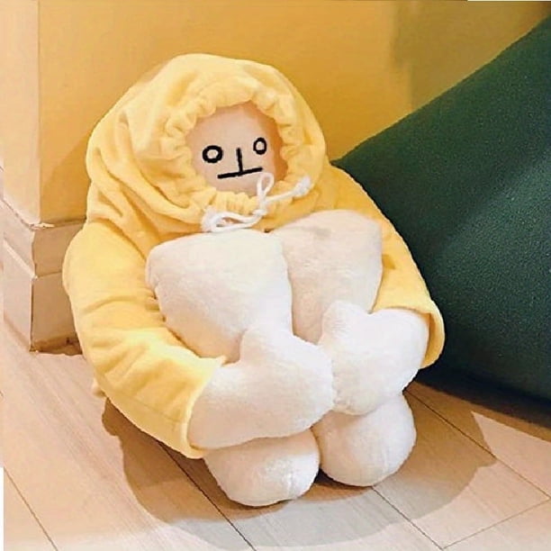 Plush Banana Man Toy, Stuffed Doll With Magnet Funny Man Doll Decompression Toy Birthday, Multi Color -15.7''