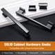 thumbnail image 3 of Tiradores Para Gabinete Paquete De 10 Negro Mate 13 Cm Aleación De Zinc, 3 of 8