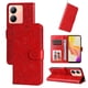 thumbnail image 1 of Funda tipo cartera FOXDOCK para Vivo Y78 5G , diseño girasol en relieve, cuero PU, cierre magnético, soporte y tarjetero, 1 of 5
