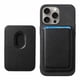thumbnail image 3 of Funda de Cuero Magnética con Tarjetero para iPhone 16 Pro Max Cubierta Delgada Negro, 3 of 5