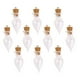thumbnail image 1 of 10 Botellas De Corcho De Vidrio, Frascos Con Forma De Lágrima, Botella De Deseos, Dijes Colgantes DIY, 1 of 2