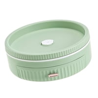 Bothyi - Organizador De Tocadiscos Bandeja De Servicio Decorativa Para Comedor Gabinete Decoración Verde