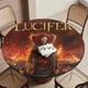 thumbnail image 5 of Lucifer theme Fitted Round Tablecloths Elastic Edged Table Covers Waterproof Table Cloth For Kitchen Holiday Party Tables Decor 120cm, 5 of 6