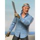 thumbnail image 3 of Figura de acción NECA Sam Quint 18 cm Jaws 50.º aniversario, 3 of 4