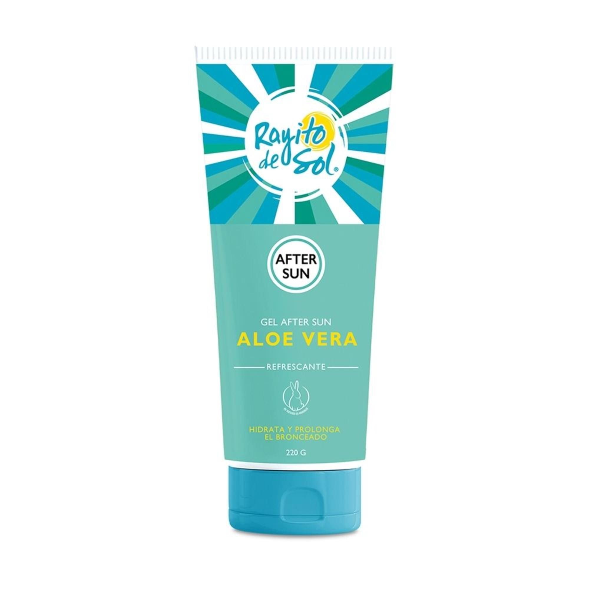 Gel After Sun Con Aloe Vera 220 g Rayito De Sol