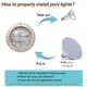 thumbnail image 5 of Luz LED para piscina Cynlink 120V 50W de color cambiante con base E26, 5 of 6