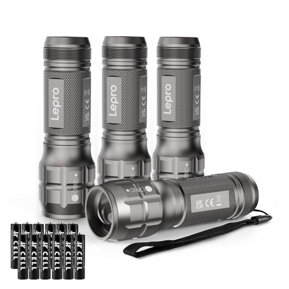 Linterna Lepro 10,7 cm Impermeable 140 lúmenes