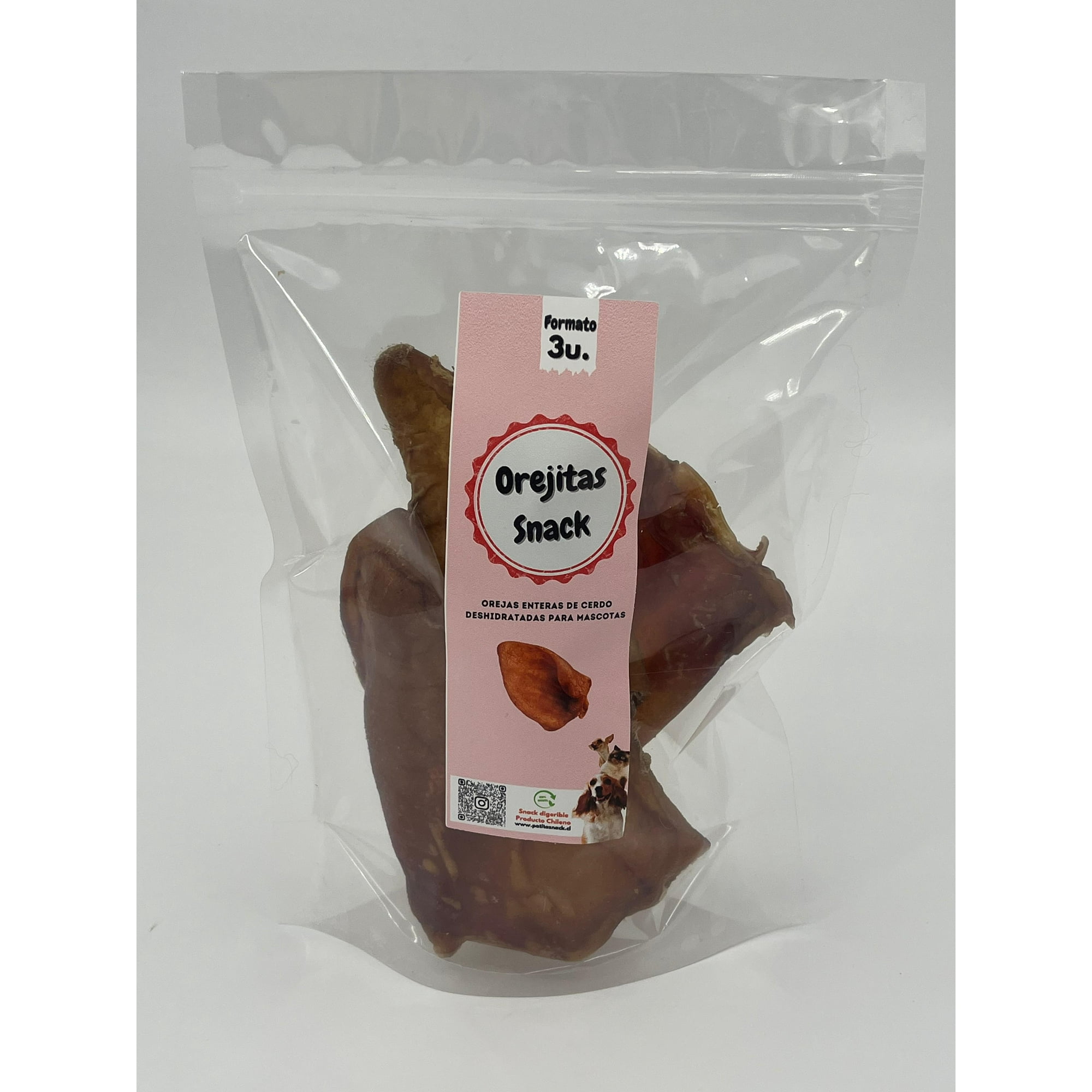 Patitas Snack - Orejas De Cerdo 3 Unidades