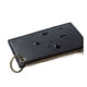 thumbnail image 3 of Llavero De Pulsera Con Borla Y Lazo - Negro, 3 of 6