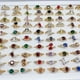 thumbnail image 3 of 10pcs Exquisite Waterish Zircon Ring Set for Women - Perfect for Various Occasions and Mix and Match Jewelry, 3 of 4