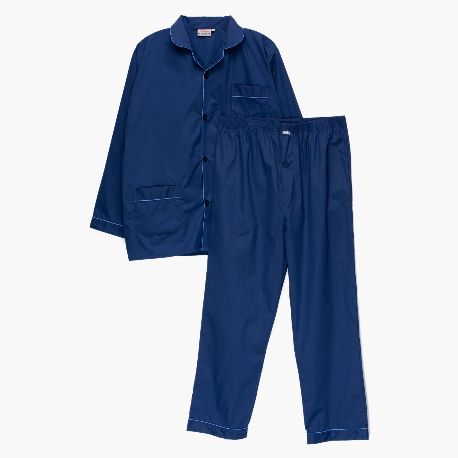 Zahr - Pijama Trevira Largo Xxl Azul