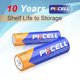 thumbnail image 4 of Pilas alcalinas PKCELL AA AAA 1,5 V, paquete de 24, 12 AA + 12 AAA, 4 of 7