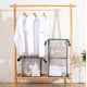 thumbnail image 5 of Canasto Plegable Doble De Malla Lavable Para Ropa Sucia Gris, 5 of 6
