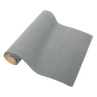 Magideal - Tela De Flocado De Revestimiento De Rollo De Papel De Contacto De Flocado De Tela Autoadhesiva Cáscara Y Pegajosa Para Cajón Art , Gris 20Cmx148Cm