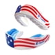 thumbnail image 2 of Protector bucal COOLLO SPORTS adulto con diseño de bandera americana (tipo hervir y moldear), 2 of 6