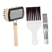 Bothyi - Cepillos De Limpieza Para Aletas De Condensador De Aire Acondicionado Para Refrigeradores, Exteriores Y Hogares.