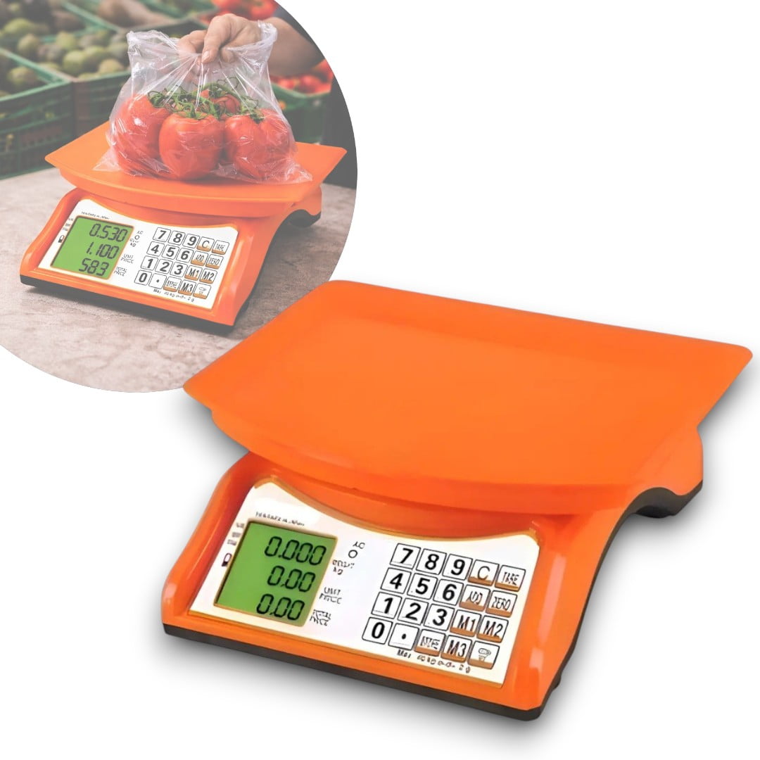 Genérico - Balanza Digital 40kg Bascula Recargable Pesa Comercial