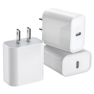 Deltucci - Cargador Usb C De 20 W Con Suministro De Energía Para Iphone 16/15, Paquete De 3