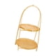 thumbnail image 3 of Cesta De Frutas Tejida, Bandejas Para Servir, Decoración, Almacenamiento De Alimentos Para El Hogar, Cocina, Picnics, Doble Capa, 3 of 5