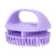 thumbnail image 1 of Masajeador De Cuero Cabelludo Champú Cepillo Cepillo Para El Cabello Con Cerdas De Silicona Suave Para El Cabello Violeta, 1 of 5