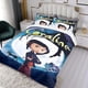 thumbnail image 3 of Coraline Conjunto de sábanas temático, trío de piezas, cómodo y amigable con la piel, diseño único, regalo de decoración para el hogar para familiares, amigos y fans, 90 cm * 190 cm, 3 of 6
