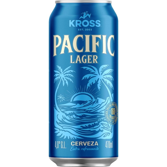 Cerveza Lata Lager, 470 ml