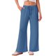 thumbnail image 1 of INSPIRE CHIC Pantalones de pijama para mujer Pierna ancha Casual Tejido acanalado Ajuste holgado Dormir Conjunto cómodo Ropa de descanso Talla 2XL Azul, 1 of 6