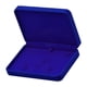 thumbnail image 4 of Velvet Jewelry Set Cajas Bandeja Viaje Collar De Almacenamiento Mostrar Caja Azul, 4 of 5