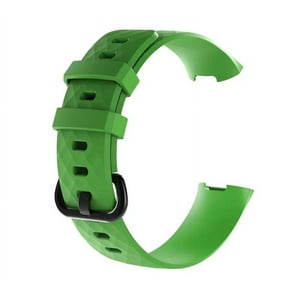 Genérico - Correa Compatible Con Fitbit Charge 3 & 4 22,6Mm Verde