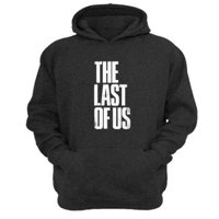 Genérico - Polerón Canguro The Last Of Us Gris Oscuro Talla Xs Unisex