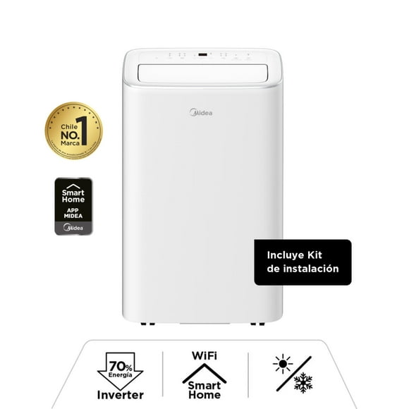 Aire Acondicionado Midea Portátil 12.000 Btu