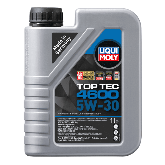 Aceite Liqui Moly Top Tec 4600 5W-30 5 lt