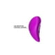 thumbnail image 2 of Huevo Vibrador Dave Púrpura, 2 of 9