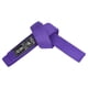 thumbnail image 4 of Cinturón de Jiu Jitsu Twister Morado de Algodón Premium de 3.8 cm de Ancho, 4 of 4