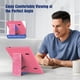 thumbnail image 5 of Funda para tablet TimoVo Universal Android de 10,1" con correa de mano, color rojo, 5 of 7