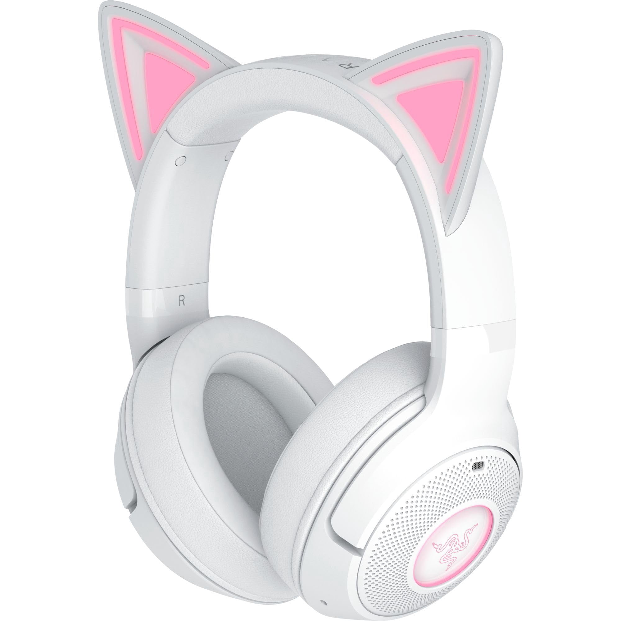 Auriculares Razer Kraken Kitty V2 Bt Inalámbricos Rgb Blancos